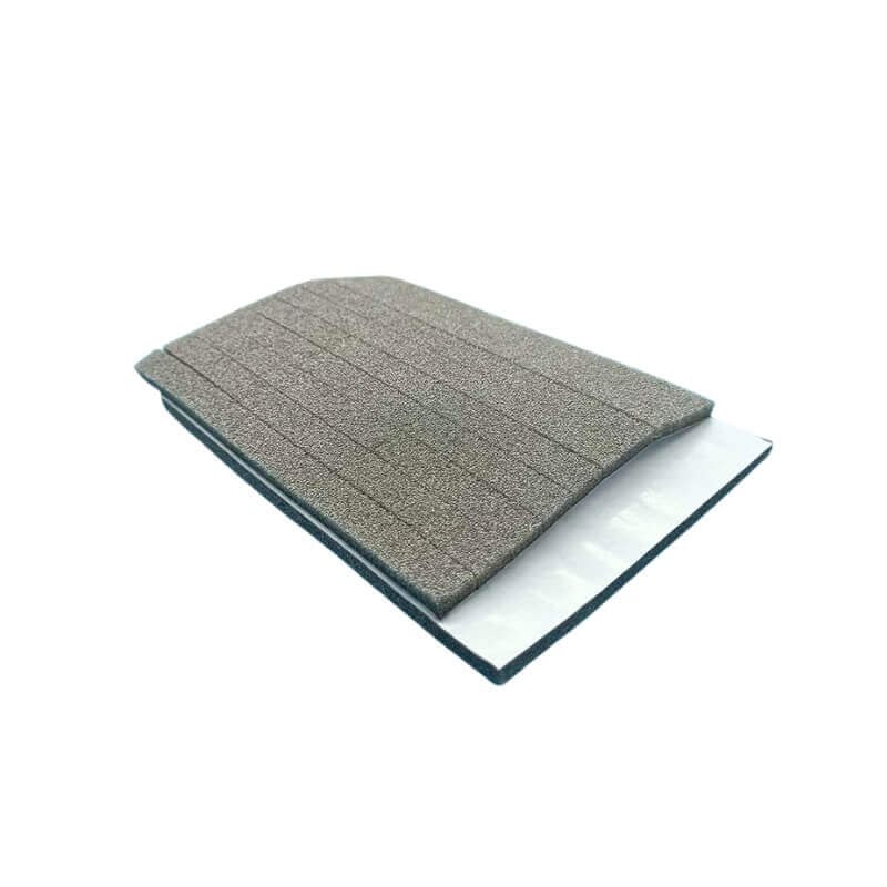 Conductive silicone foam